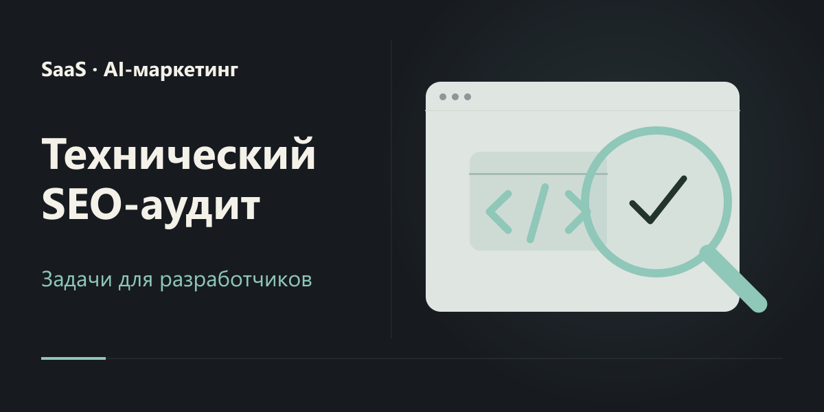 Техническое SEO англоязычного SaaS: аудит и задачи разработчикам