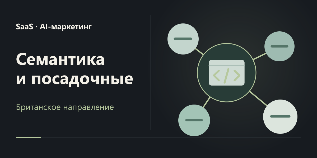 SEO британского направления SaaS: семантика и страницы инструментов